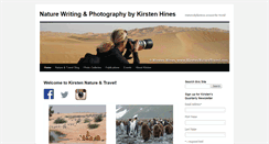 Desktop Screenshot of kirstennaturetravel.com